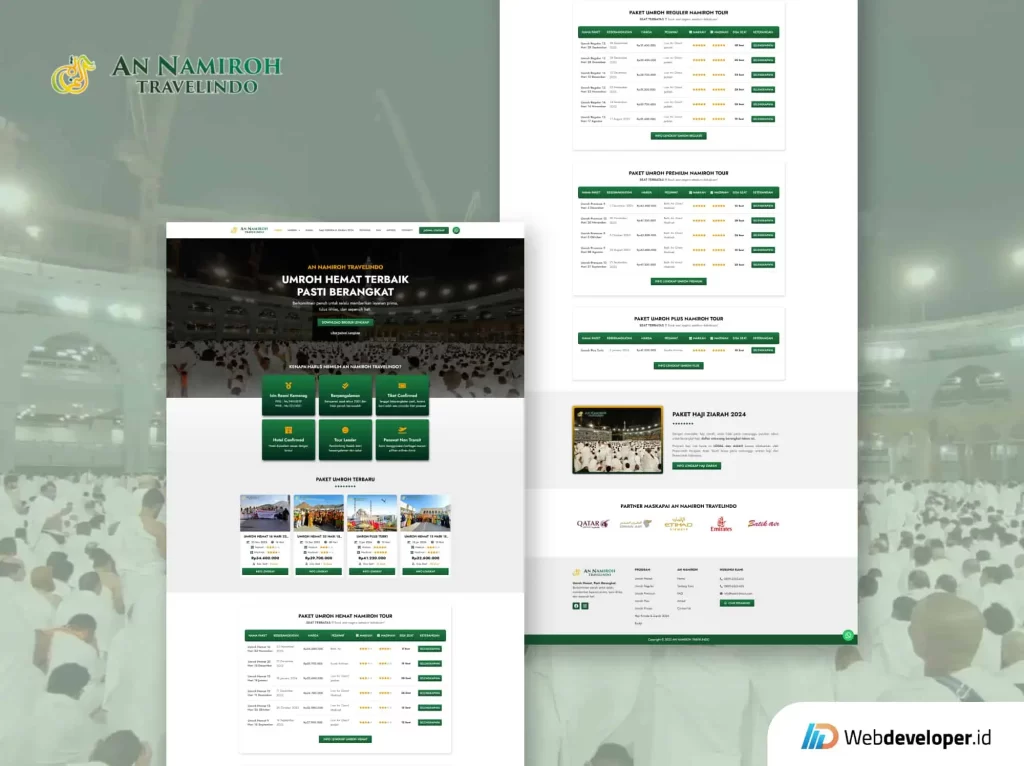 Jasa Pembuatan Website Agen Umroh