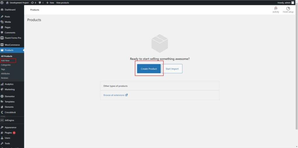 woocommerce Add Product