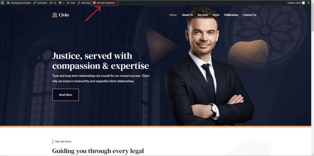 Edit Konten Halaman WordPress Menggunakan Elementor